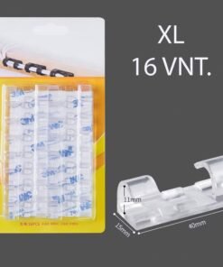 XL laidų laikikliai, 16 vnt.