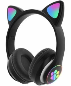 Belaidės Ausinės Su LED Ausimis