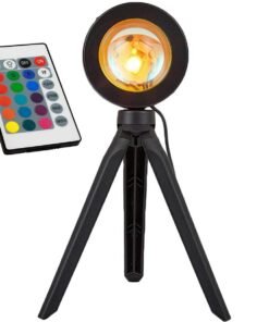 Kompaktiška LED saulėlydžio lempa