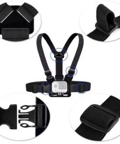 Krūtinės diržo laikiklis kamerai