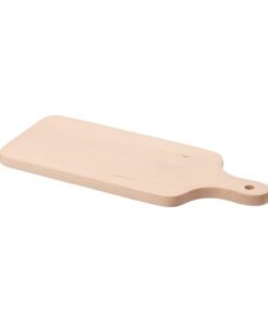 Medinė pjaustymo lentelė su rankena 36 × 15,5 cm