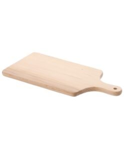 Medinė pjaustymo lentelė su rankena 38 × 17,5 cm