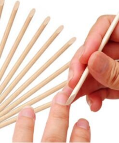 Mediniai pagaliukai nagų odelėms atstumti 100 vnt.