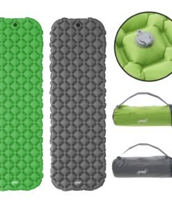 Pripučiamas turistinis kilimėlis su pagalve