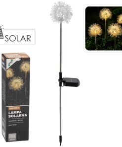 Saulės lempa „Kiaulpienė“ – LED, šiltai balta šviesa, 68 cm