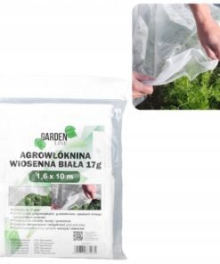 Agroplėvelė 1,6 x 10 m pavasarinė balta 17 g/m²