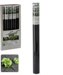 Agroplėvelė nuo piktžolių 1 x 30 m juoda 50 g/m²