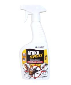 ATAKA SPRAY insekticidas ropojantiems vabzdžiams naikinti, 500 ml