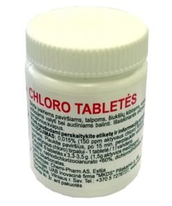 Chloro tabletės, 8 vnt.