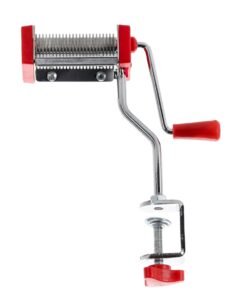 Rankinė makaronų pjaustyklė su tvirtinimu prie stalo