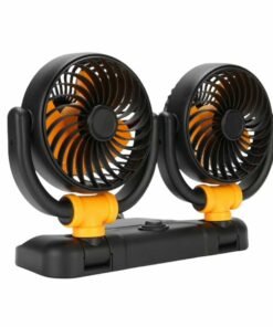 12V Dvigubas automobilio ventiliatorius