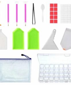 Aksesuarų rinkinys siuvinėjimui / tapybai