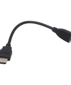 HDMI prailginimo kabelis (HDMI lizdas – HDMI kištukas), 20 cm