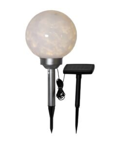 Lauko LED sodo lempa „Luna“ su saulės baterija (37 cm)