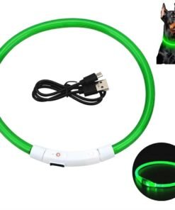 LED šviečiantis antkaklis (Žalia)