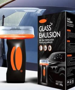 Automobilio stiklo valymo emulsija su aplikatoriumi