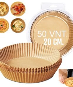 Kepimo popierinės formelės 20 cm (50 vnt.)
