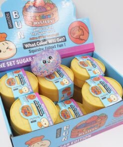 Squeezy Dumpling – Antistresinis koldūnas su skaidriais geliniais kamuoliukais