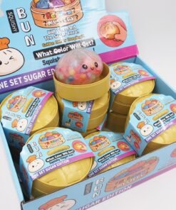Squeezy Dumpling – Antistresinis koldūnas su spalvotais geliniais kamuoliukais