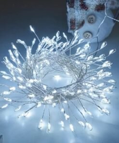 500 LED, 20 m šaltai balta LED girlianda
