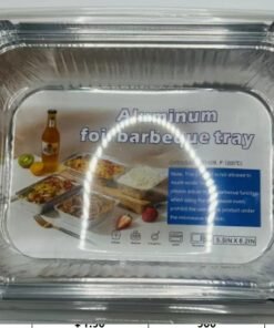 Aliumininiai kepimo indeliai, 4 vnt.