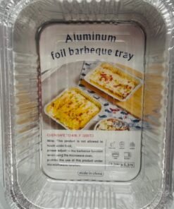 Aliumininiai kepimo indeliai, 6 vnt.