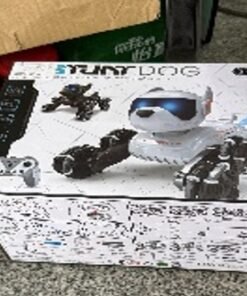 Interaktyvus nuotoliniu būdu valdomas robotas šuo TR2384C