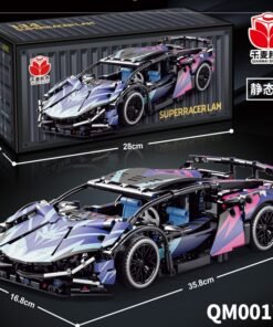Konstruktorius sportinis automobilis konteinerio dėžutėje TR2387A