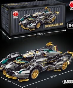 Konstruktorius sportinis automobilis konteinerio dėžutėje TR2387B