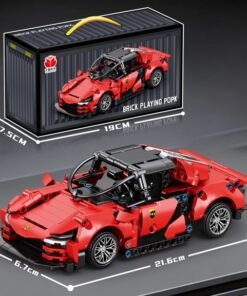 Konstruktorius sportinis automobilis konteinerio dėžutėje TR2387F