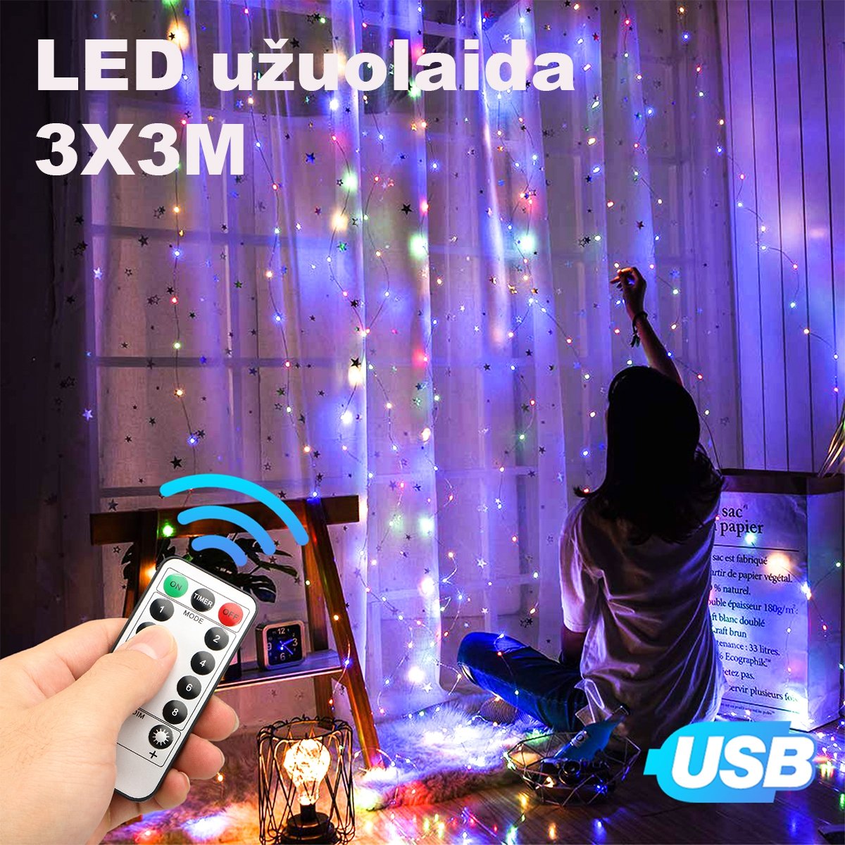 led-usb-uzuolaida-girlianda-spalvota