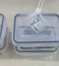 Plastikinių maisto laikymo indų rinkinys su dangčiais (2 vnt.) TR2358E