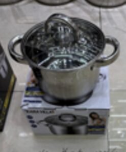 Puodas su stikliniu dangčiu 4,8 l TR2295C