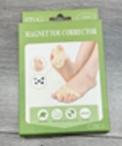 Silikoninis didžiojo kojos piršto korektorius su magnetais, 1 pora