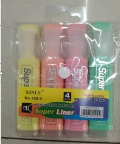 Teksto žymekliai „Super Liner“, 4 vnt.