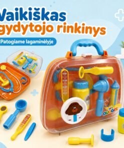 Vaikiškas gydytojo rinkinys lagaminėlyje