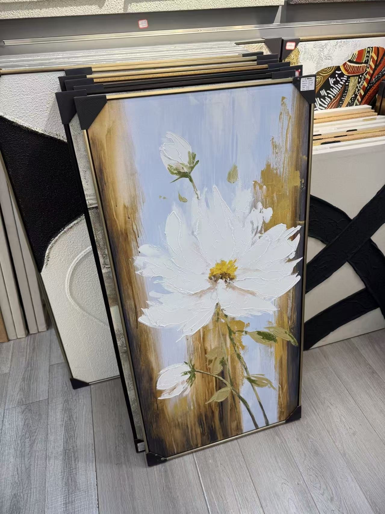 baltas-prisilietimas-reljefinis-geles-paveikslas-60-120-cm