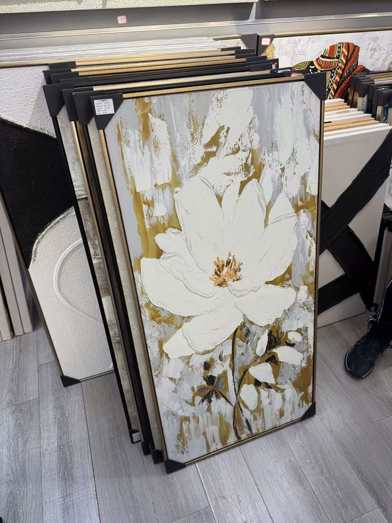 baltoji-magnolija-reljefinis-vertikalus-paveikslas-60-120-cm