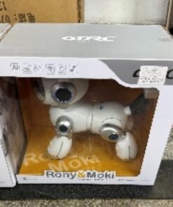Interaktyvus robotas šuniukas su nuotolinio valdymo pultu