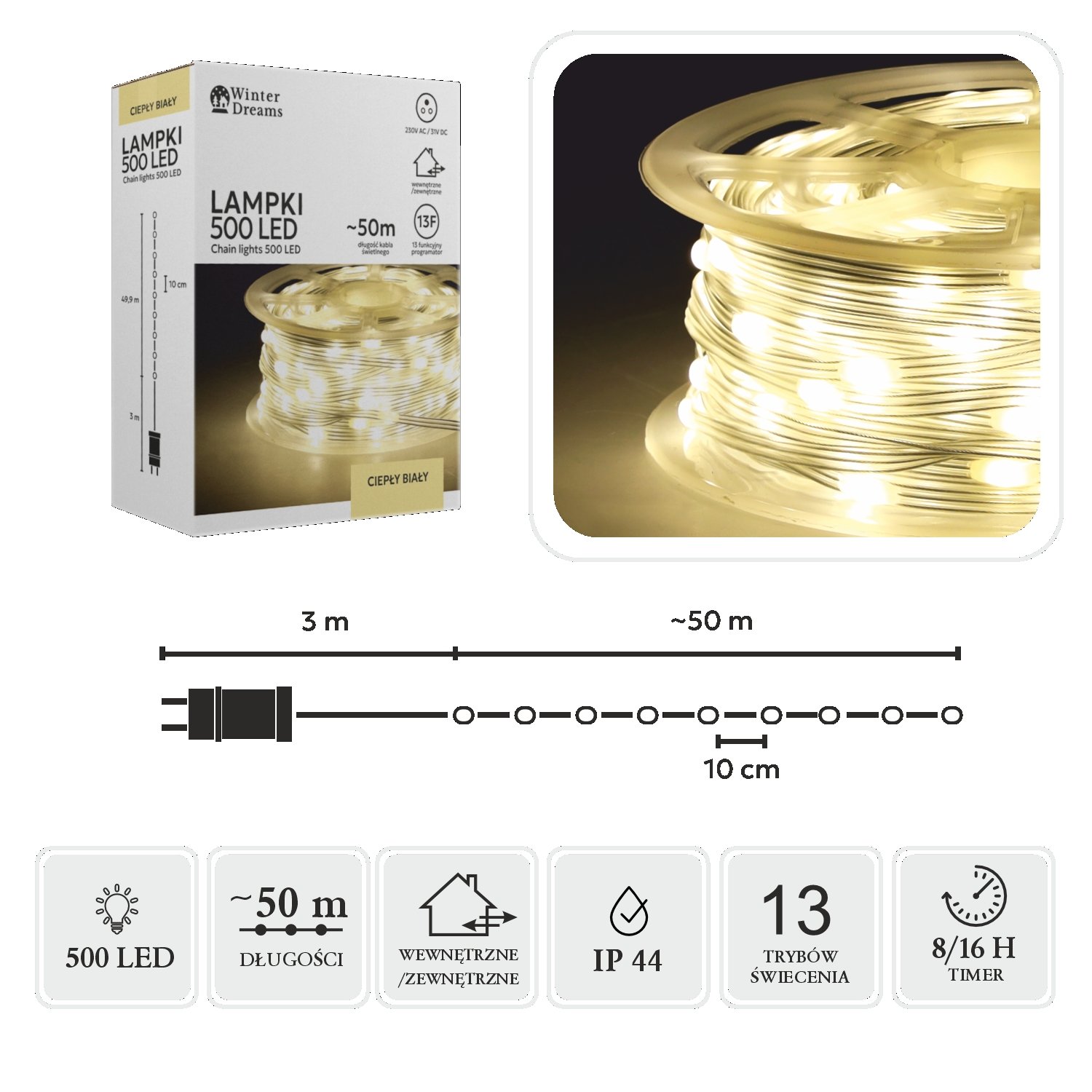 led-girlianda-ant-rites-500-led-53-m-siltai-balta