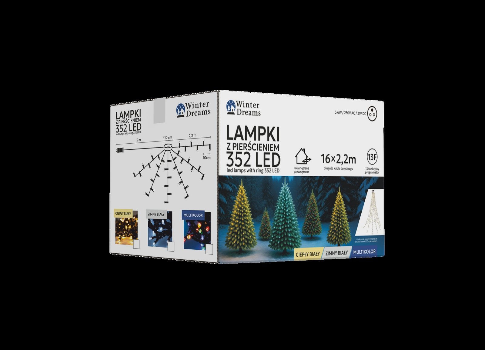 led-girlianda-su-ziedu-16-22-m-352-led-saltai-balta
