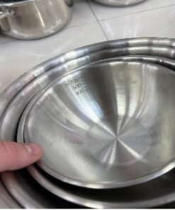 Metalinis dubuo su matavimo skale, 23 cm