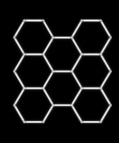 Modulinis lubinis LED šviestuvas Hexagon