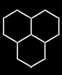Modulinis lubinis LED šviestuvas Hexagon
