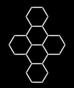 Modulinis lubinis LED šviestuvas Hexagon